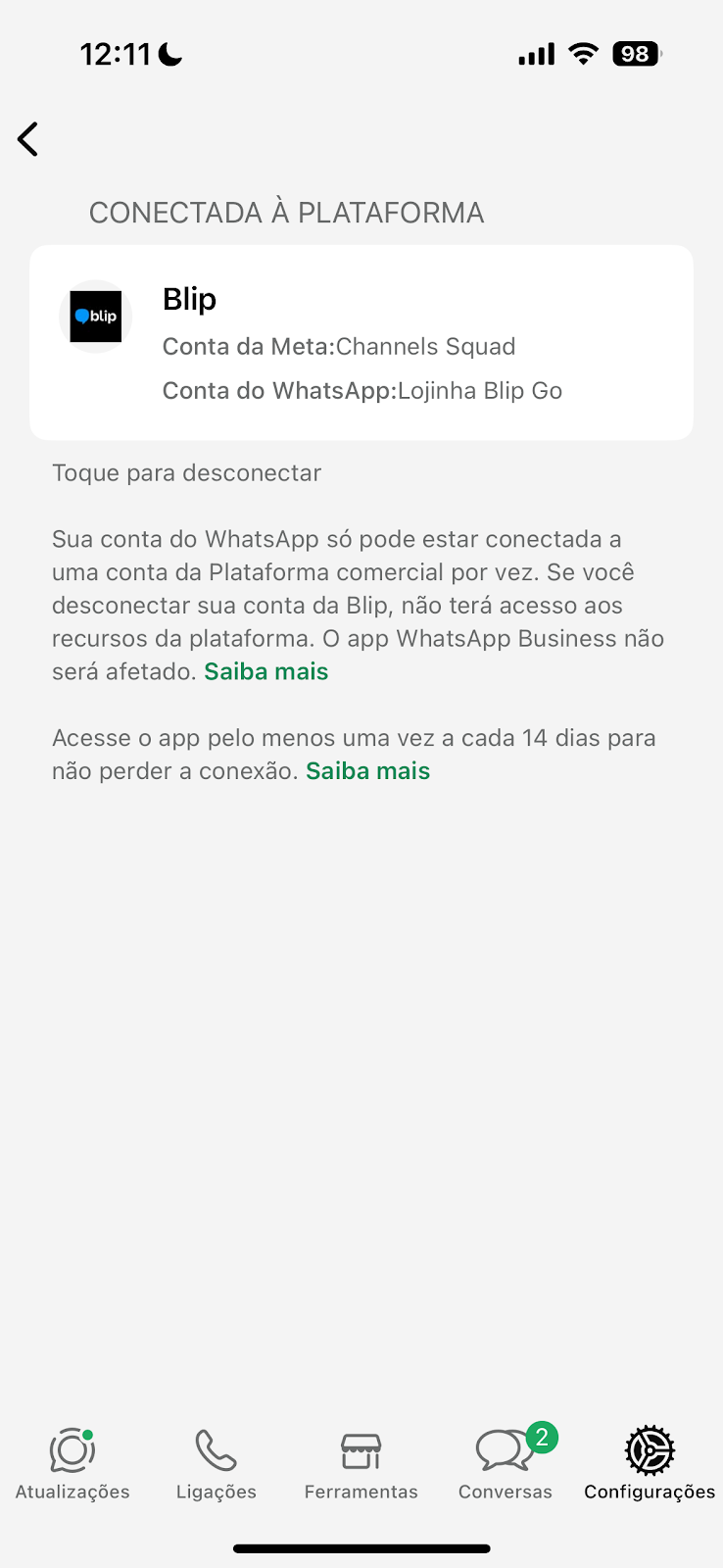 Plataforma WhatsApp Business