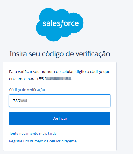 Tela do Salesforce pedindo autorização de acesso a sites de terceiros