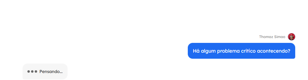 Resposta do Ask Waizer com base nos dados das conversas do bot