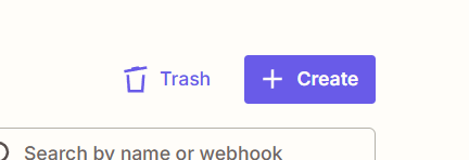Tela do Zapier para criar um novo Zap