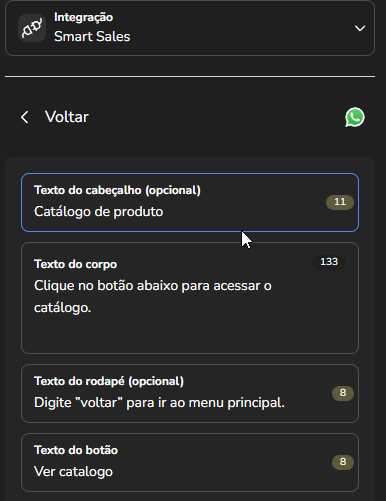 Contador de caracteres à direita dos campos do componente