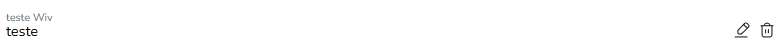 Nova variável adicionada à lista de variáveis do contato