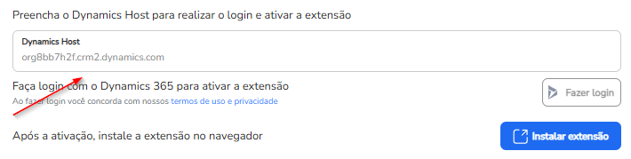 Área de trabalho do Dynamics 365 com o endereço da conta a ser copiado